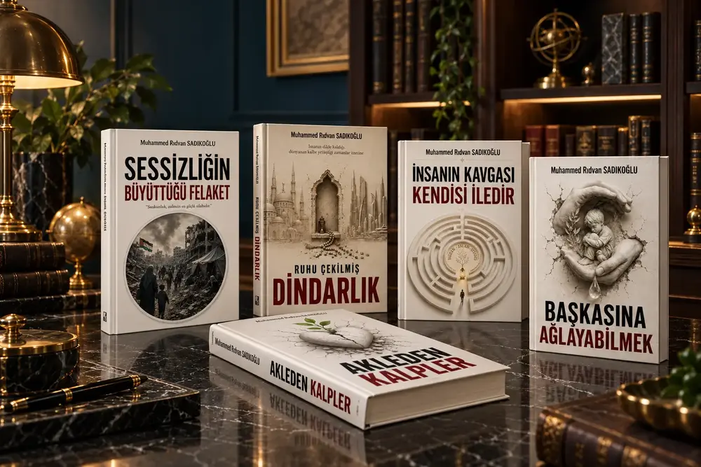 Muhammed Rıdvan Sadıkoğlu eserlerinden premium Yaşayan Külliyat seçkisi